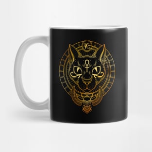 Bastet. Egyptian cat goddess Mug